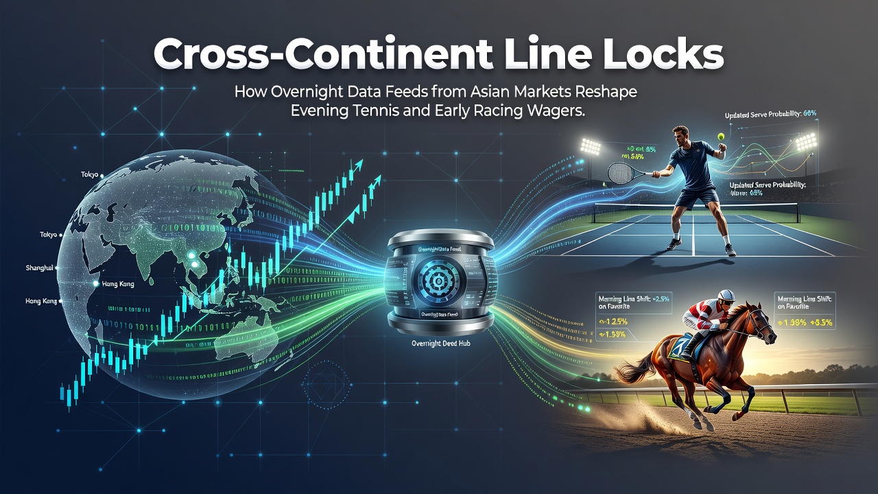 Asian market data feeds influencing global tennis and racing betting lines