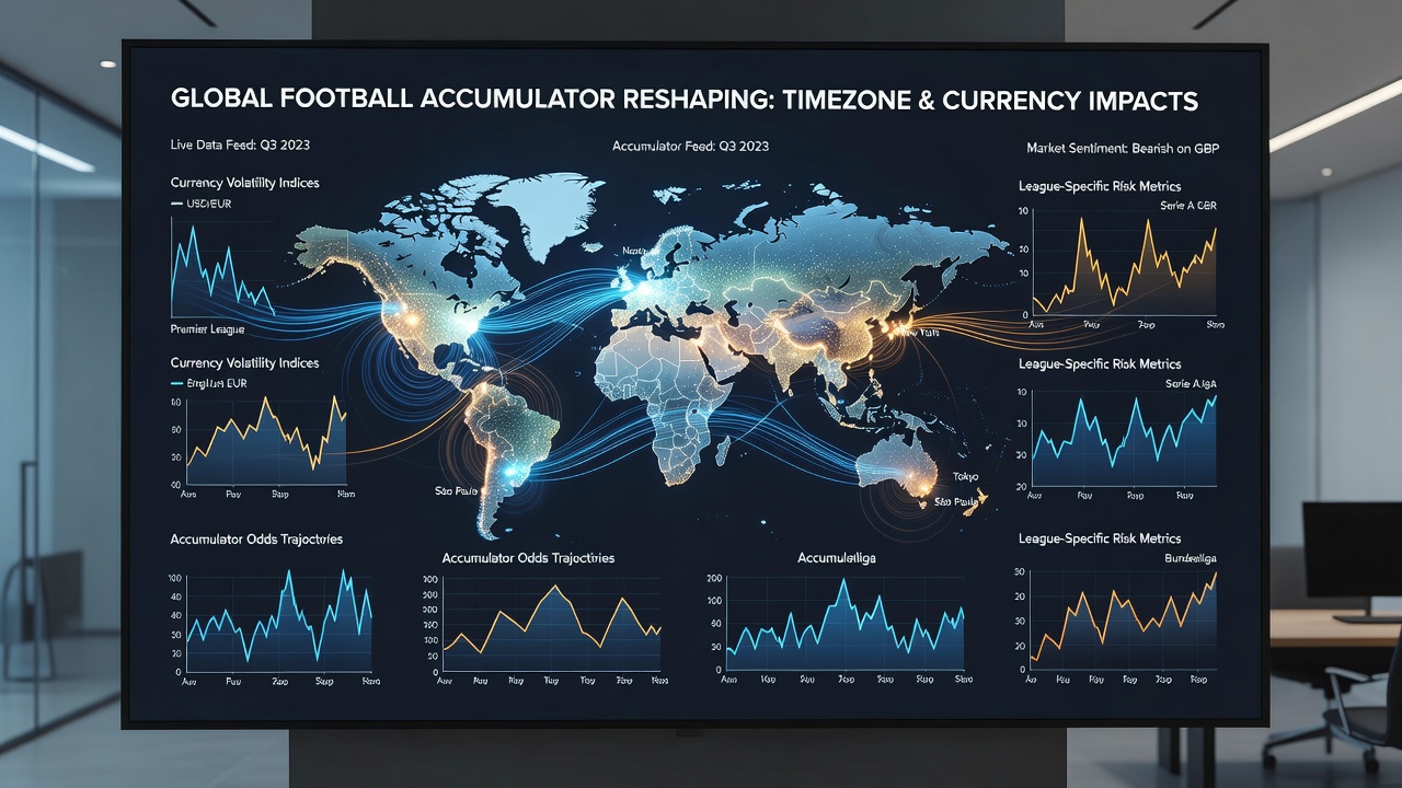 Currency exchange rates and live accumulator betting interfaces for football and cricket