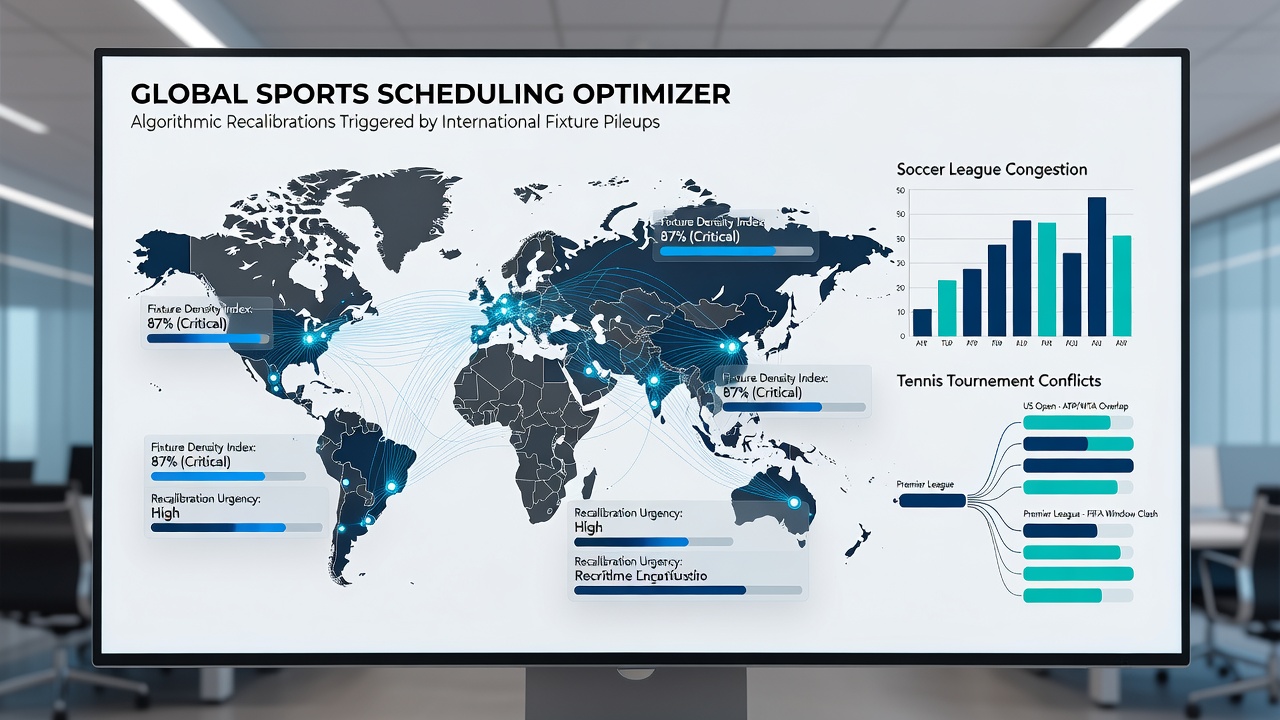 Real-time data feeds from soccer pitches, tennis courts, and racetracks updating algorithmic odds simultaneously